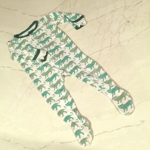 Kickee Pants Footie PJ, 6-9 months